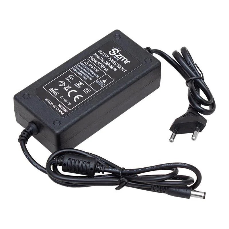 12 VOLT 5AMPER PLASTİK ADAPTÖR