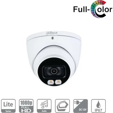 DAHUA HAC-HDW1209TLQ-LED 0280B2 MP Fulcolor Dome Kamera