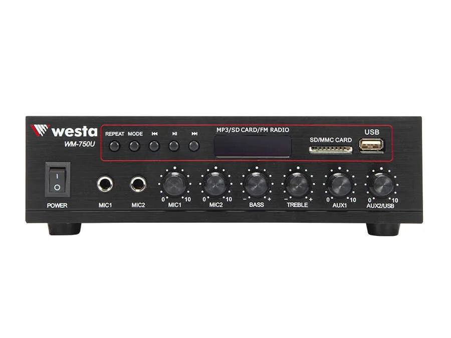 WM-750U WESTA 80WATT MİXSER AMFİ