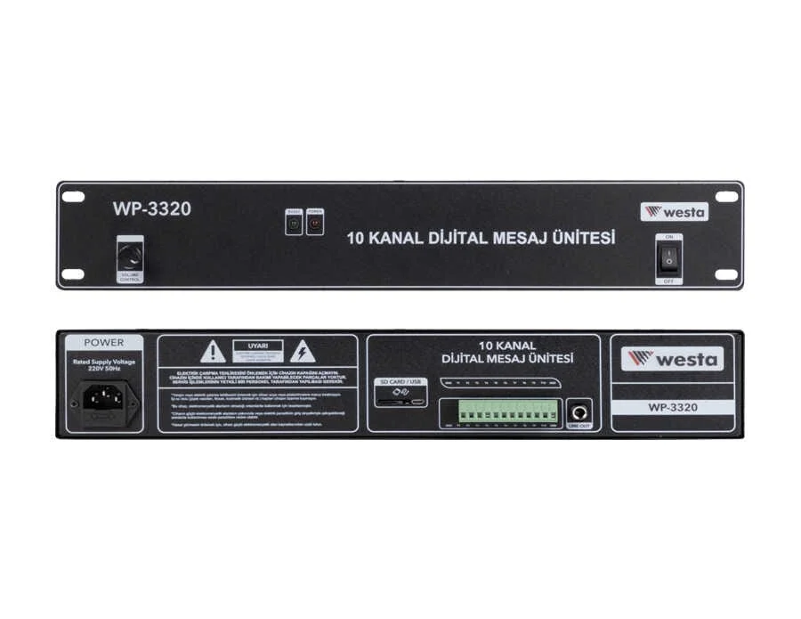 WP-3320 10 KONTAK ACİL ANONS MODULU