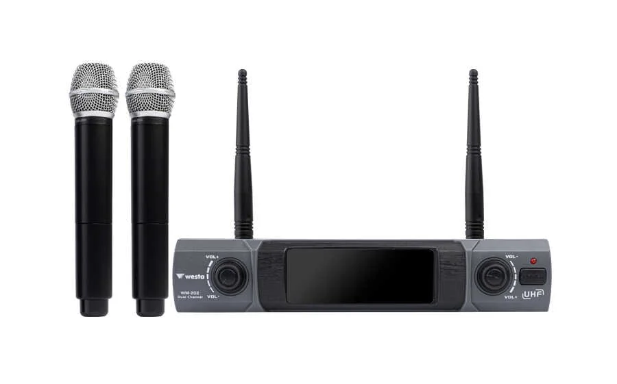 WM-202H 1 RECEİVER 2HANDHELD MİC