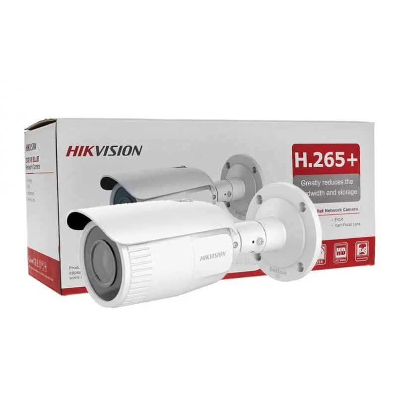 Hikvision DS-2CD1643G2-LIZSU 4 MP 2.8-12 mm Motorize Lensli IR Bullet IP Kamera