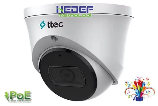 TTEC IPDP-2330M-M LİTE 2MP 2,8MM SABİT LENSLİ IR İP DOME