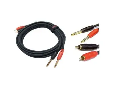 DC-240L1.5 3.5mm Stereo Erkek/3.5mm Stereo Erkek uzatma kablosu 1,5M