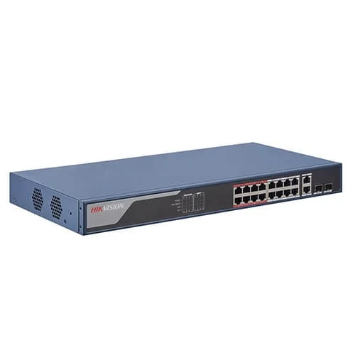 HIKVISION SWITCH POE 10/100 RACK MOUNT 24PORT DS-3E1326P-EI