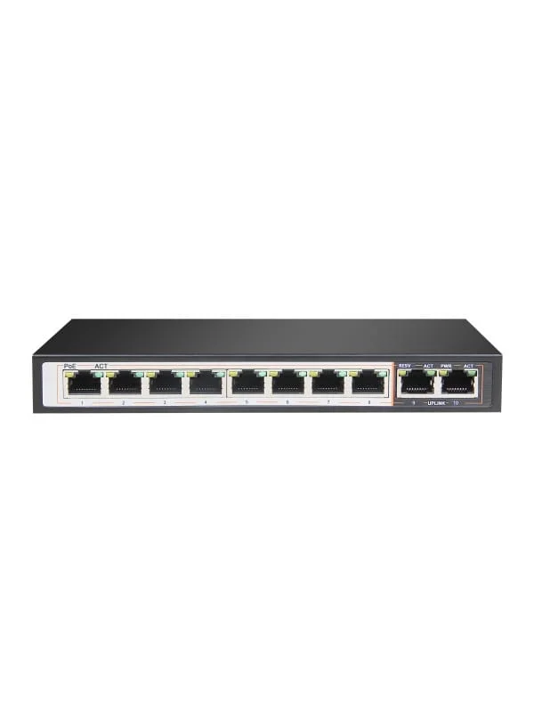 HIKVISION DS-3E1510P-EI/M 8 PORT SWITCH POE GIGABIT STANDART