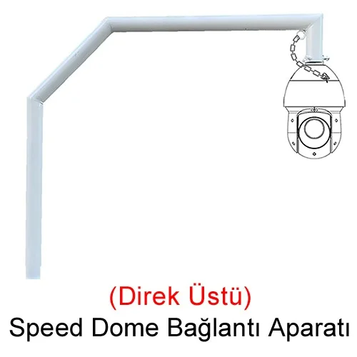 TRK-1010-X-Parapet (Direk Üstü) Metal Speed Dome Uzatma Aparatı