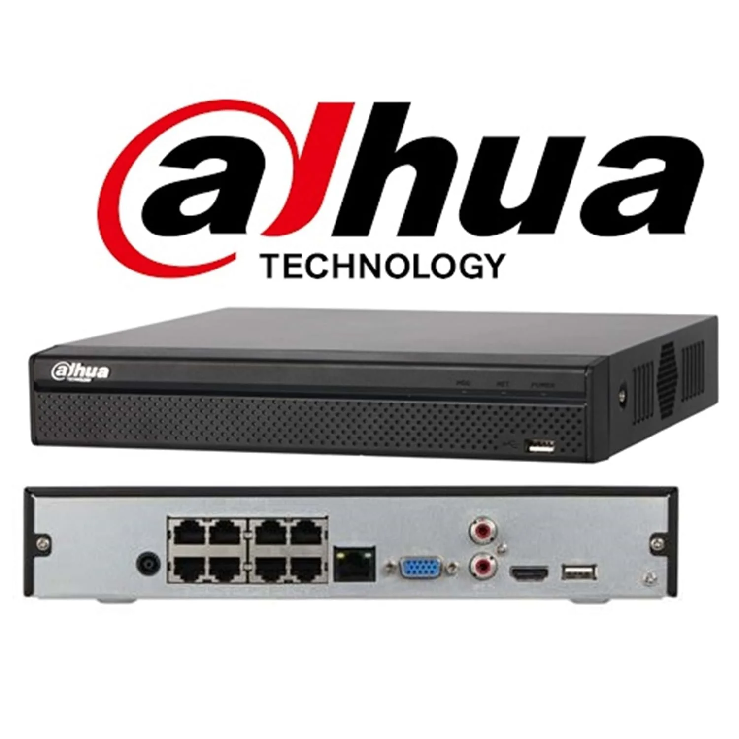 NVR2108HS-8P-4KS2 8 KANAL POE NVR
